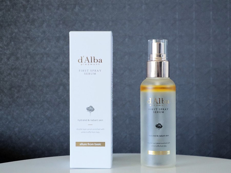 ダルバ ホワイトトリュフファーストスプレーセラム/ダルバ/ミスト状化粧水を使ったクチコミ（2枚目）