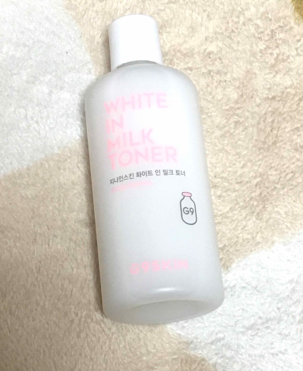 White In Milk Toner/G9SKIN/化粧水を使ったクチコミ(1枚目)