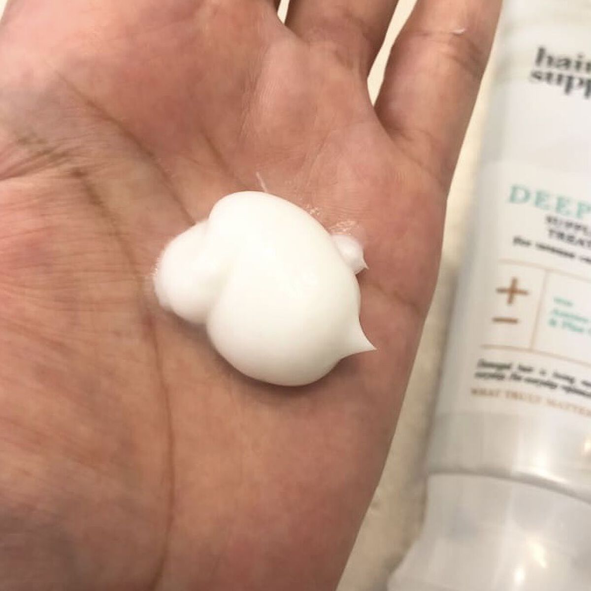 LUXヘアサプリディープケアサプリマスクトリートメント/LUX/ヘアマスク・ヘアパックを使ったクチコミ（2枚目）