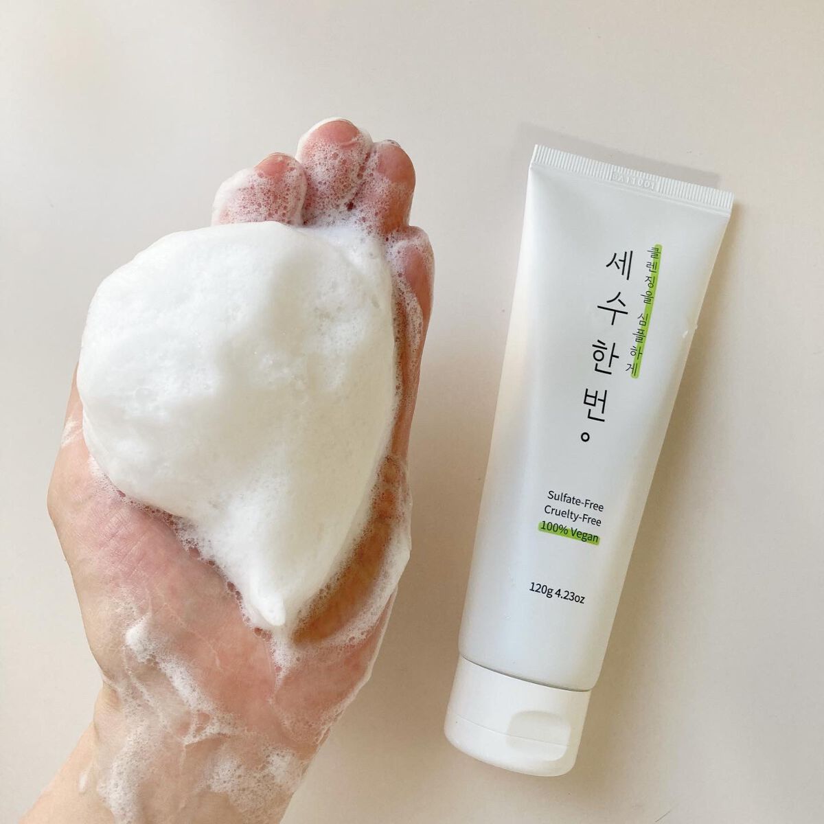 洗顔一回フォームクレンザー/simply works/洗顔フォームを使ったクチコミ（3枚目）