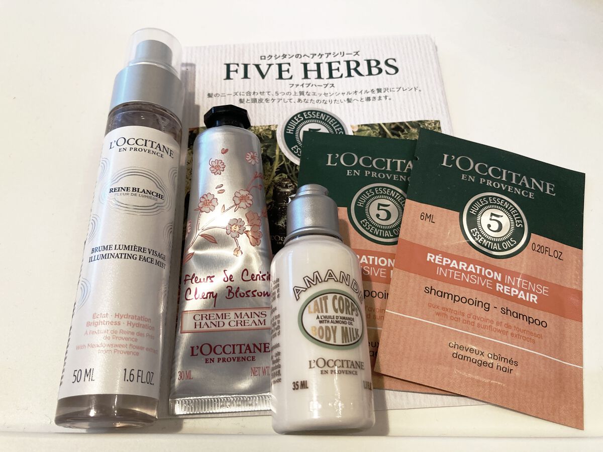 レーヌブランシュ ブライトフェイスミスト/L'OCCITANE/ミスト状化粧水を使ったクチコミ（2枚目）