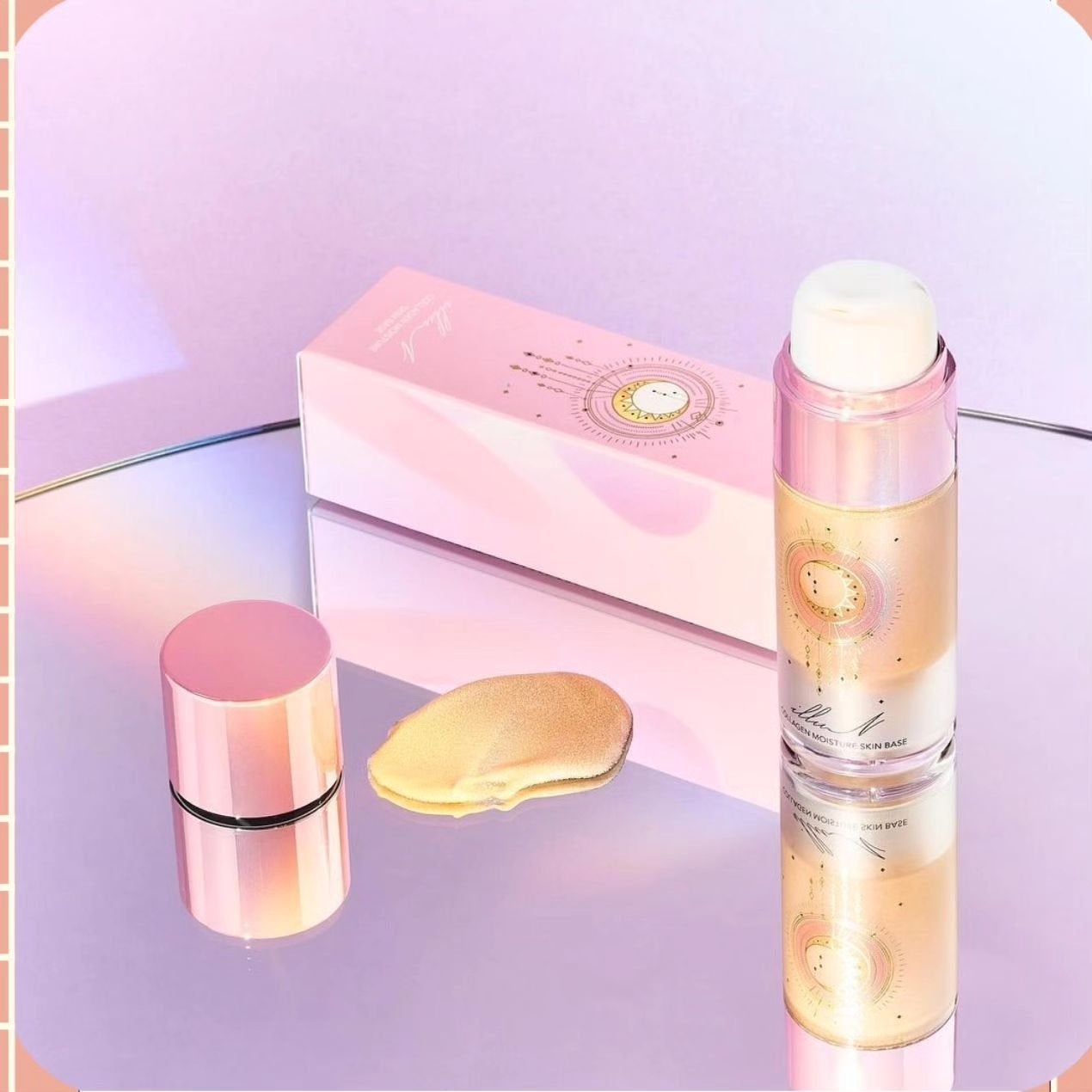 コラーゲンモイスチャースキンベース/illuN/化粧下地を使ったクチコミ(3枚目)