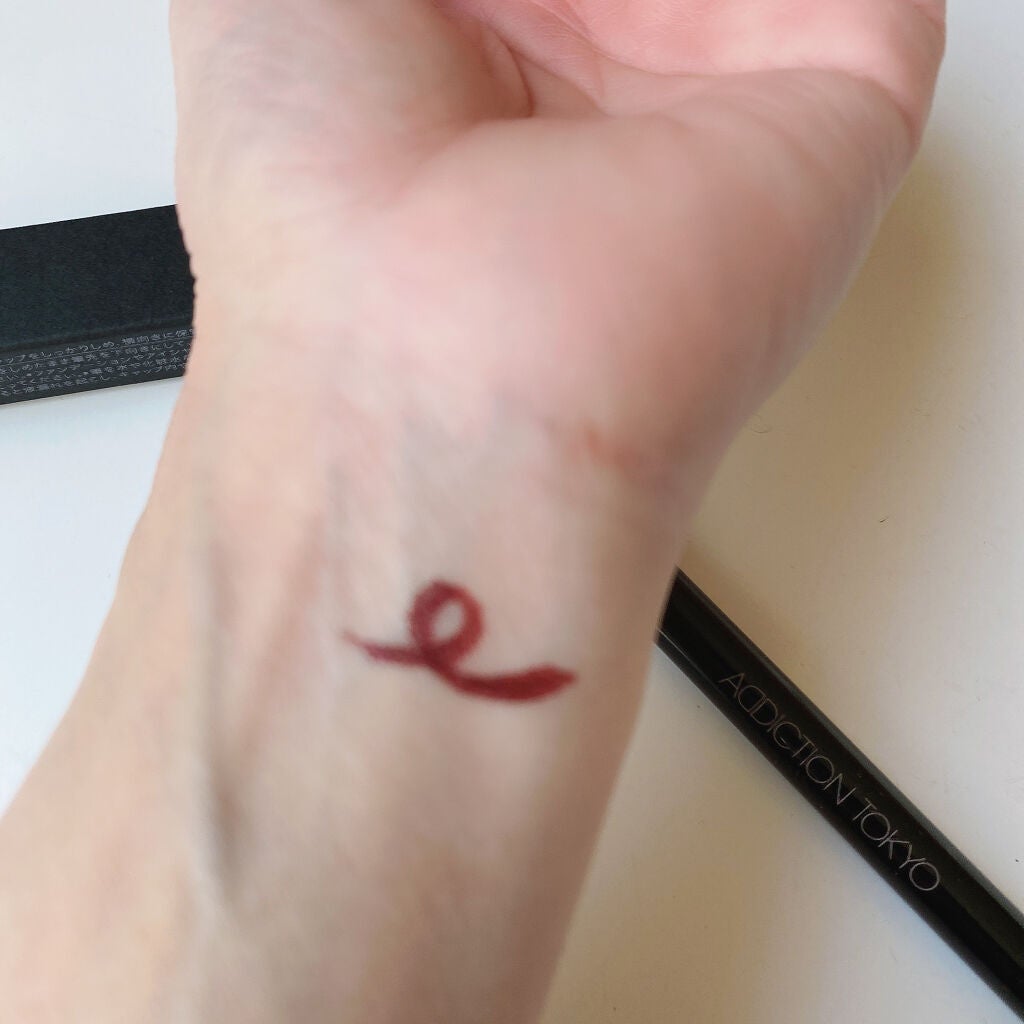 ザ カラー リキッド アイライナー/ADDICTION/リキッドアイライナーを使ったクチコミ(2枚目)