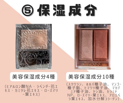 パールグロウハイライト/CEZANNE/パウダーハイライトを使ったクチコミ(6枚目)