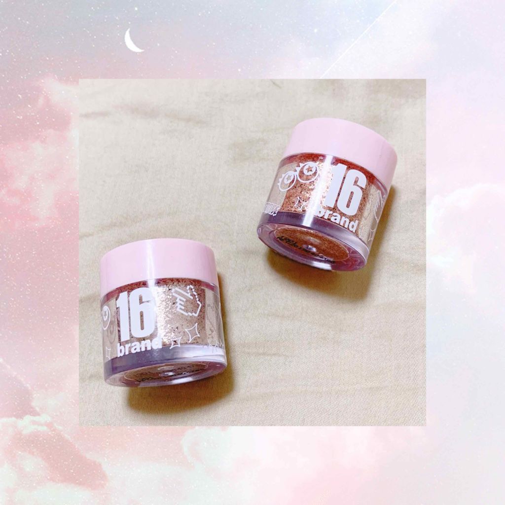 16CANDY ROCK PEAEL POWDER/16BRAND/単色アイシャドウを使ったクチコミ(1枚目)