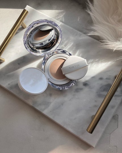 マスクフィット クリスタルメッシュクッション/TIRTIR(ティルティル)/クッションファンデーションを使ったクチコミ(3枚目)