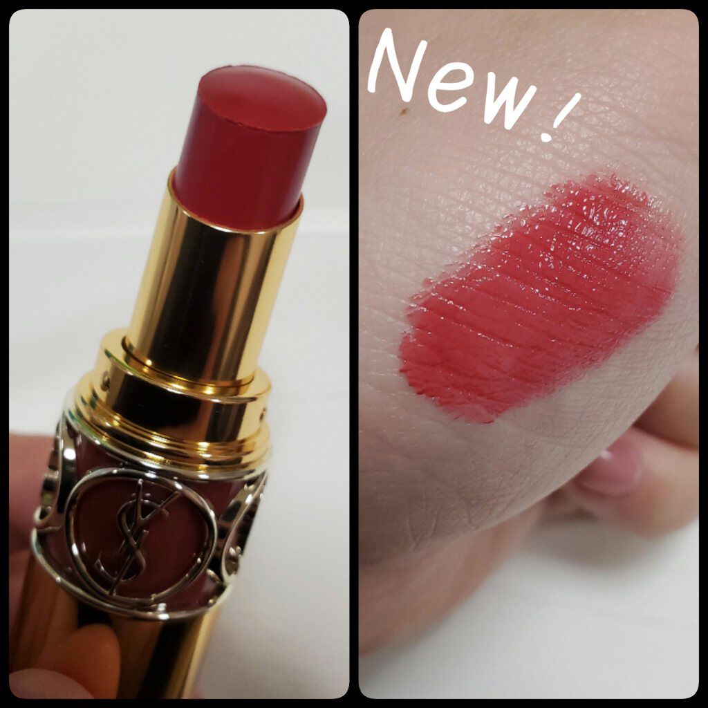 ルージュ ヴォリュプテ シャイン/YVES SAINT LAURENT BEAUTE/口紅を使ったクチコミ(1枚目)