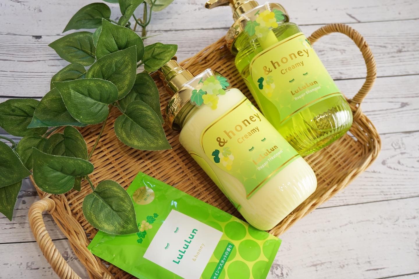 アンドハニー クリーミー ルルルン リペア ペアセット/&honey/シャンプー・コンディショナーを使ったクチコミ（1枚目）