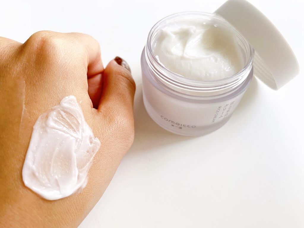 塗る米ぬかクリーム/米一途/フェイスクリームを使ったクチコミ(3枚目)