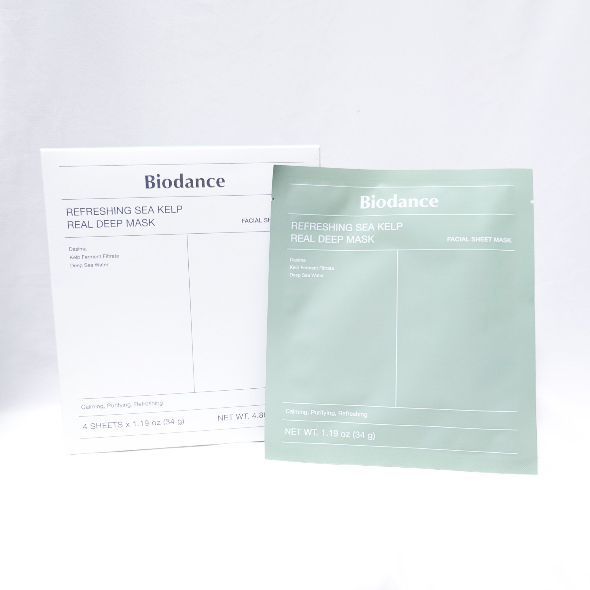 リフレッシング シーケルプ リアルディープマスク/Biodance/シートマスク・パックを使ったクチコミ（1枚目）