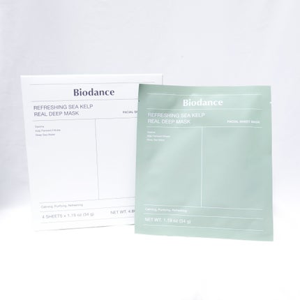 リフレッシング シーケルプ リアルディープマスク/Biodance/シートマスク・パックを使ったクチコミ(1枚目)