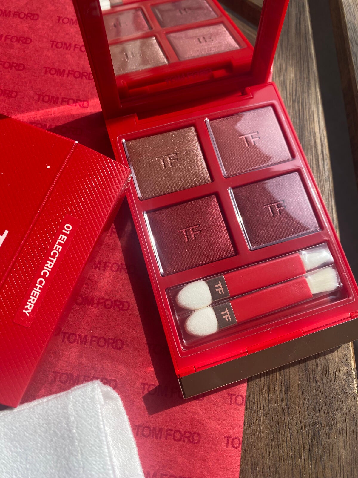 アイ カラー クォード/TOM FORD BEAUTY/アイシャドウパレットを使ったクチコミ(1枚目)