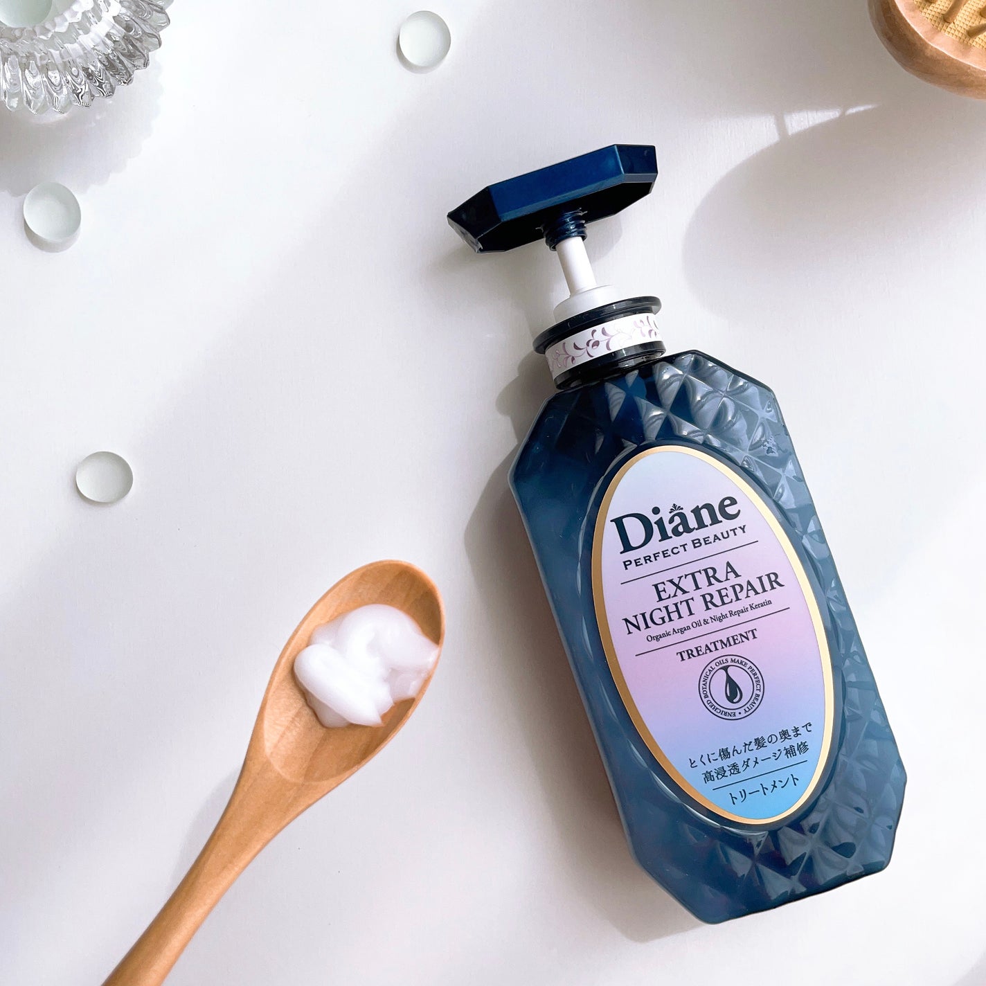 エクストラナイトリペア シャンプー&トリートメント/ダイアン/市販シャンプーを使ったクチコミ(4枚目)