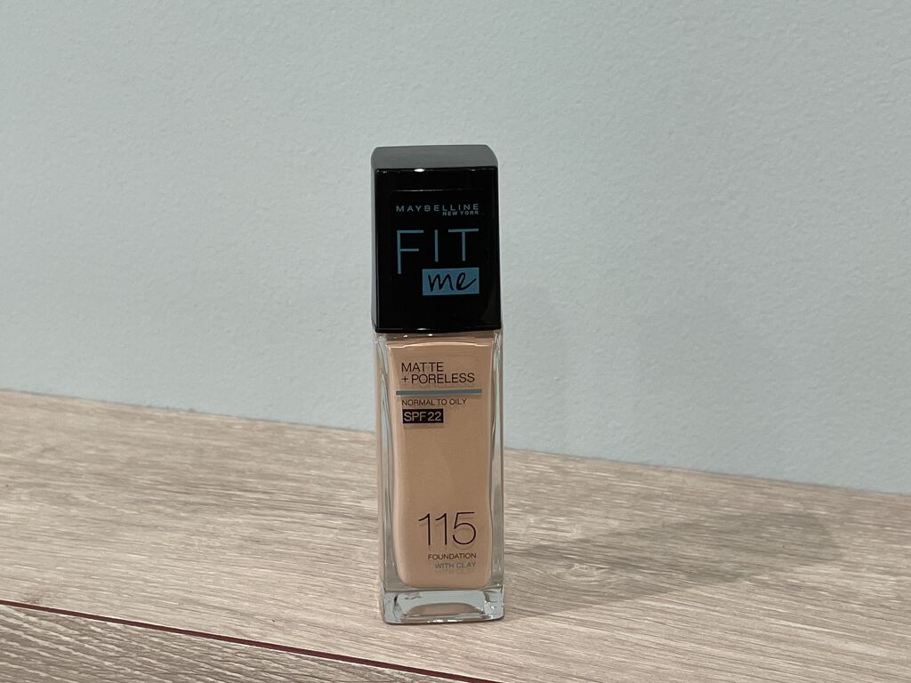 フィットミー リキッドファンデーション R 115/MAYBELLINE NEW YORK/リキッドファンデーションを使ったクチコミ（1枚目）