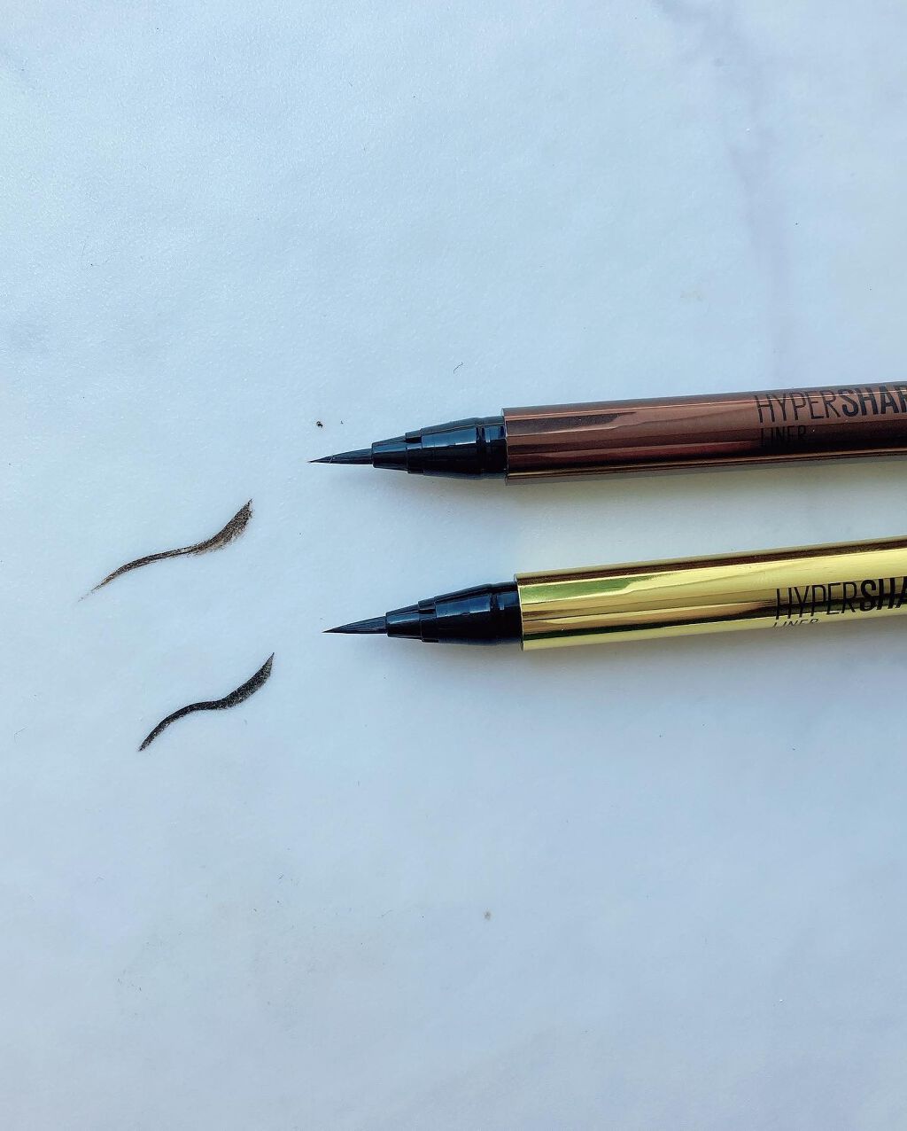 ハイパーシャープ ライナー R/MAYBELLINE NEW YORK/リキッドアイライナーを使ったクチコミ(5枚目)
