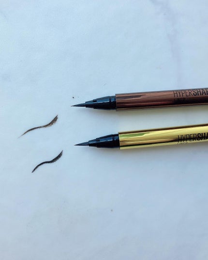 ハイパーシャープ ライナー R/MAYBELLINE NEW YORK/リキッドアイライナーを使ったクチコミ(5枚目)