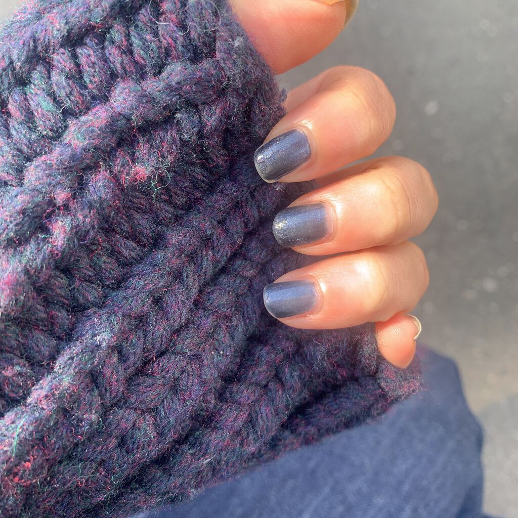 エクセル ネイルポリッシュ N NL25 スターリーナイト/excel/マニキュアを使ったクチコミ（2枚目）