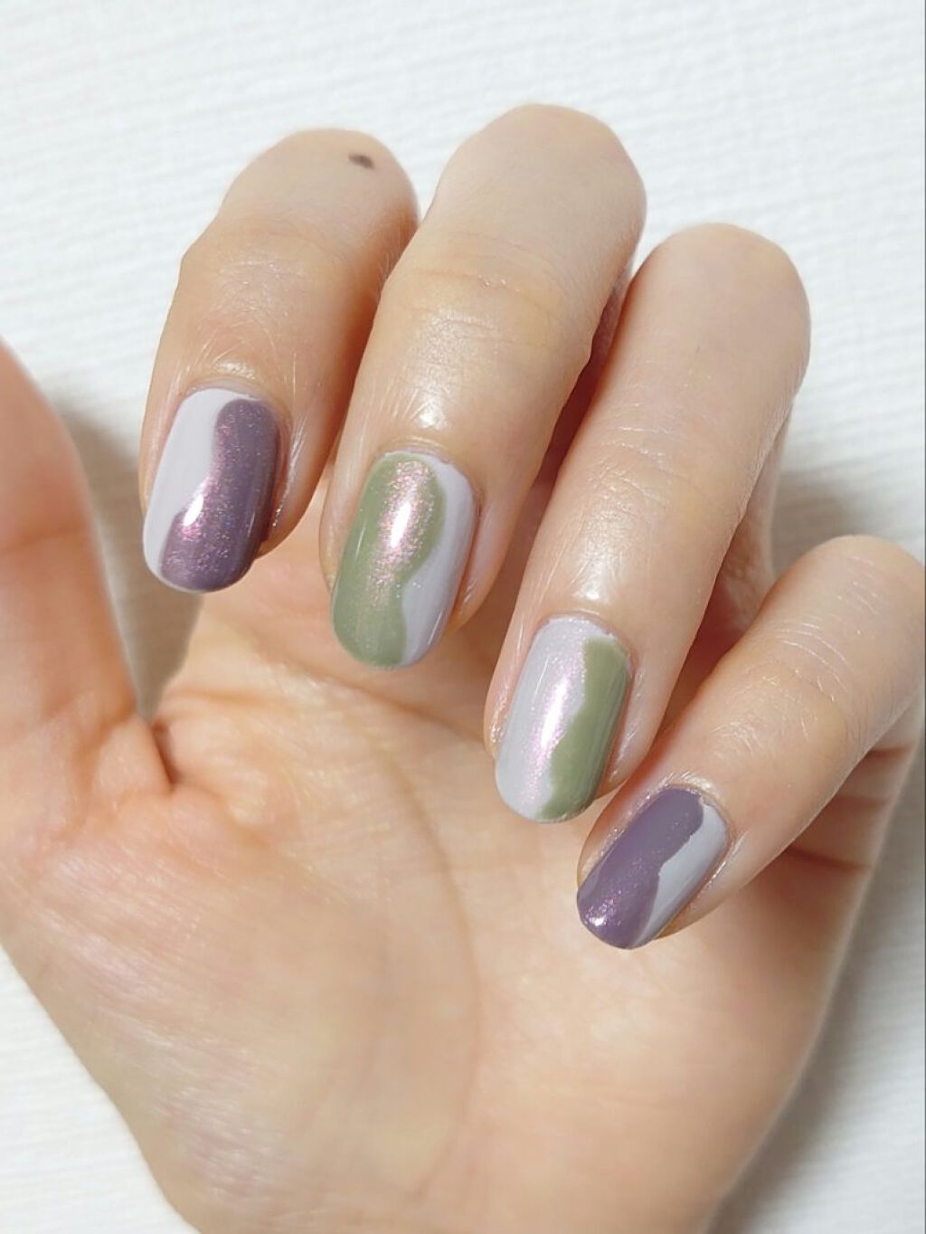 カラフルネイルズ/キャンメイク/マニキュアを使ったクチコミ（1枚目）