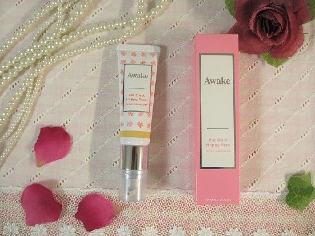 プットオンアハッピーフェイス ティンティド モイスチュアライザー/Awake/CCクリームを使ったクチコミ(4枚目)