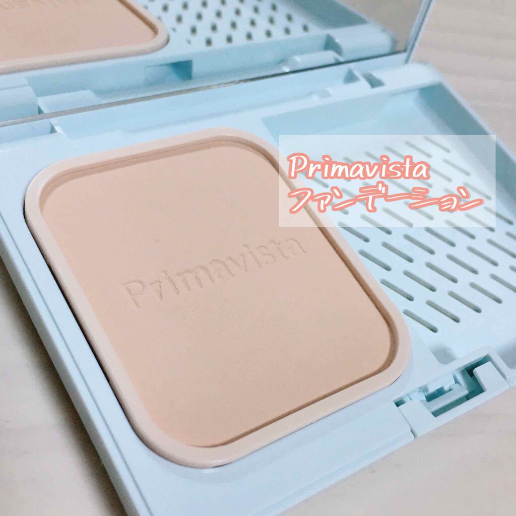 くずれにくい きれいな素肌質感パウダーファンデーション/プリマヴィスタ/パウダーファンデーションを使ったクチコミ（2枚目）