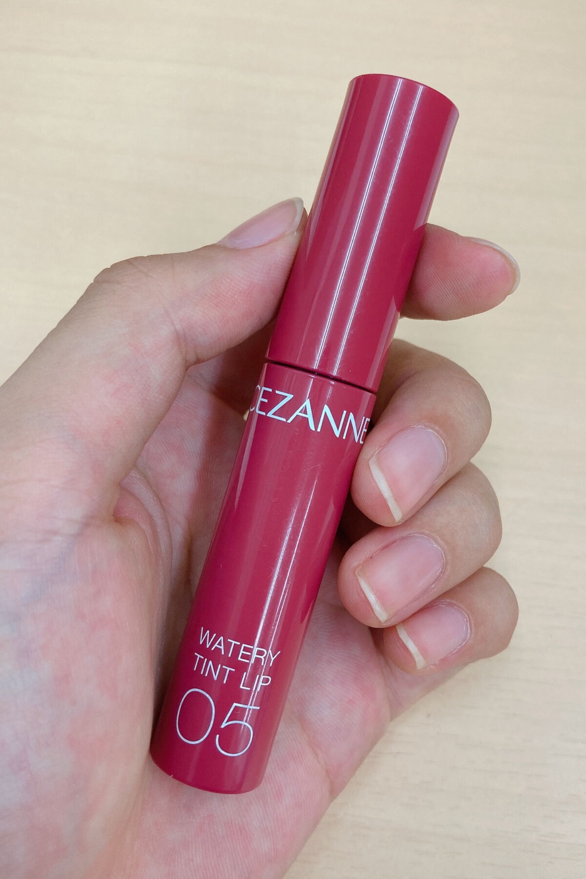 ウォータリーティントリップ/CEZANNE/リップティントを使ったクチコミ（2枚目）