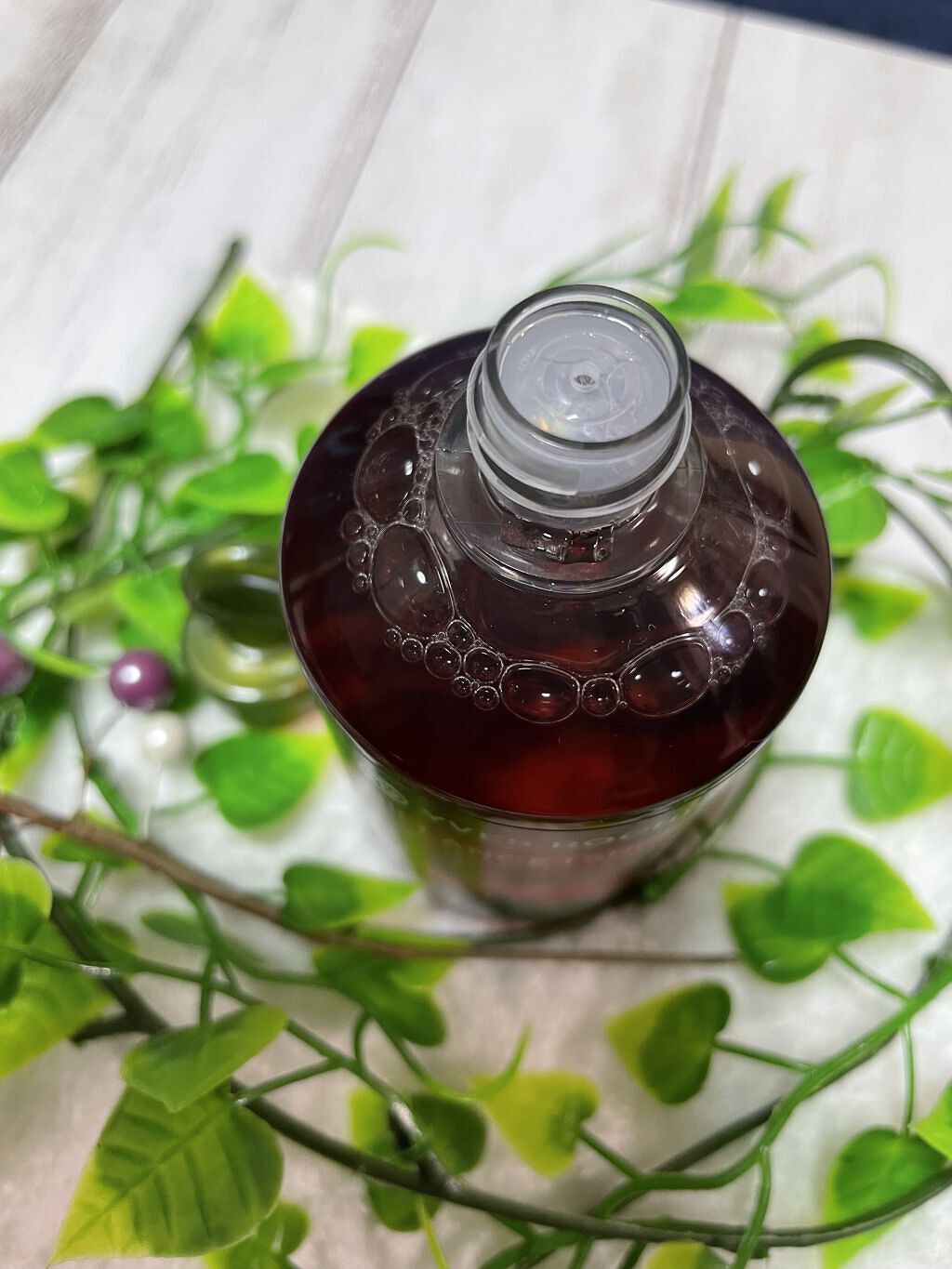 リンシングビネガー シルキーシャイン さらキララズベリー/イヴ・ロシェ/洗い流すヘアトリートメントを使ったクチコミ（2枚目）