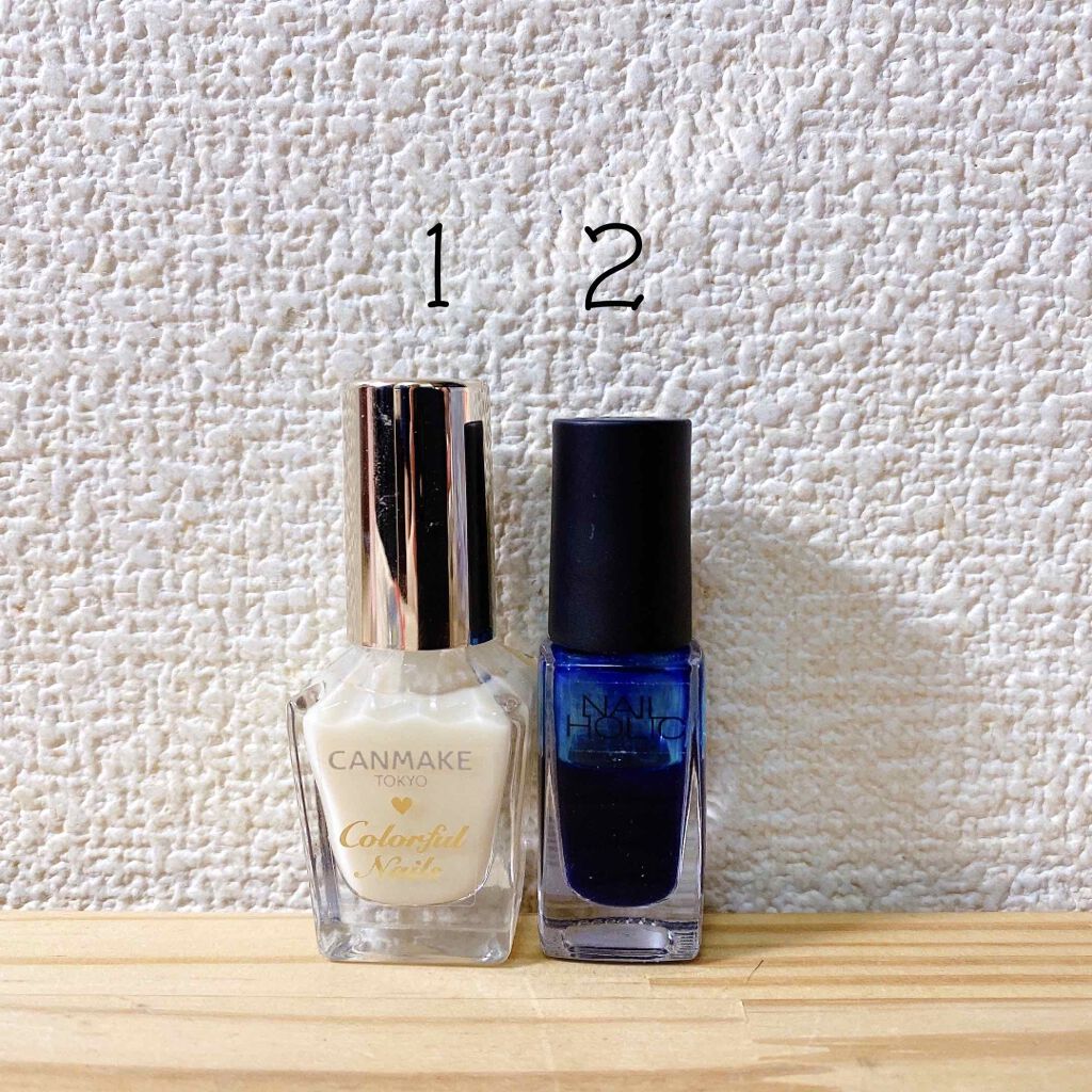 カラフルネイルズ/キャンメイク/マニキュアを使ったクチコミ（2枚目）