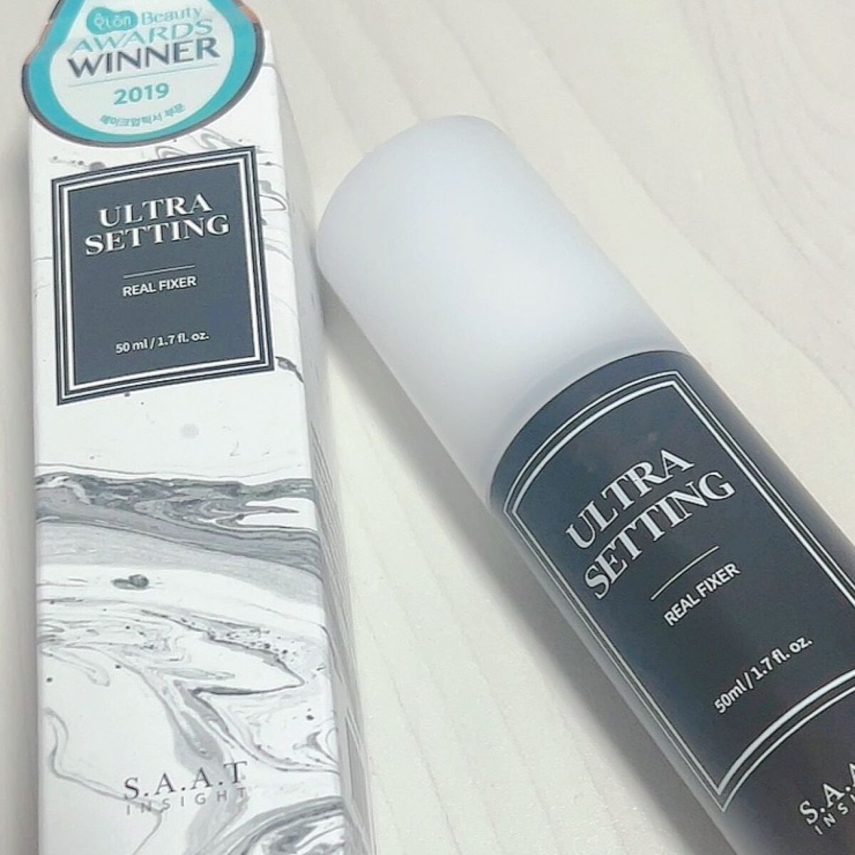 ウルトラ セッティング リアル フィクサー/saat insight/フィックスミストを使ったクチコミ(4枚目)
