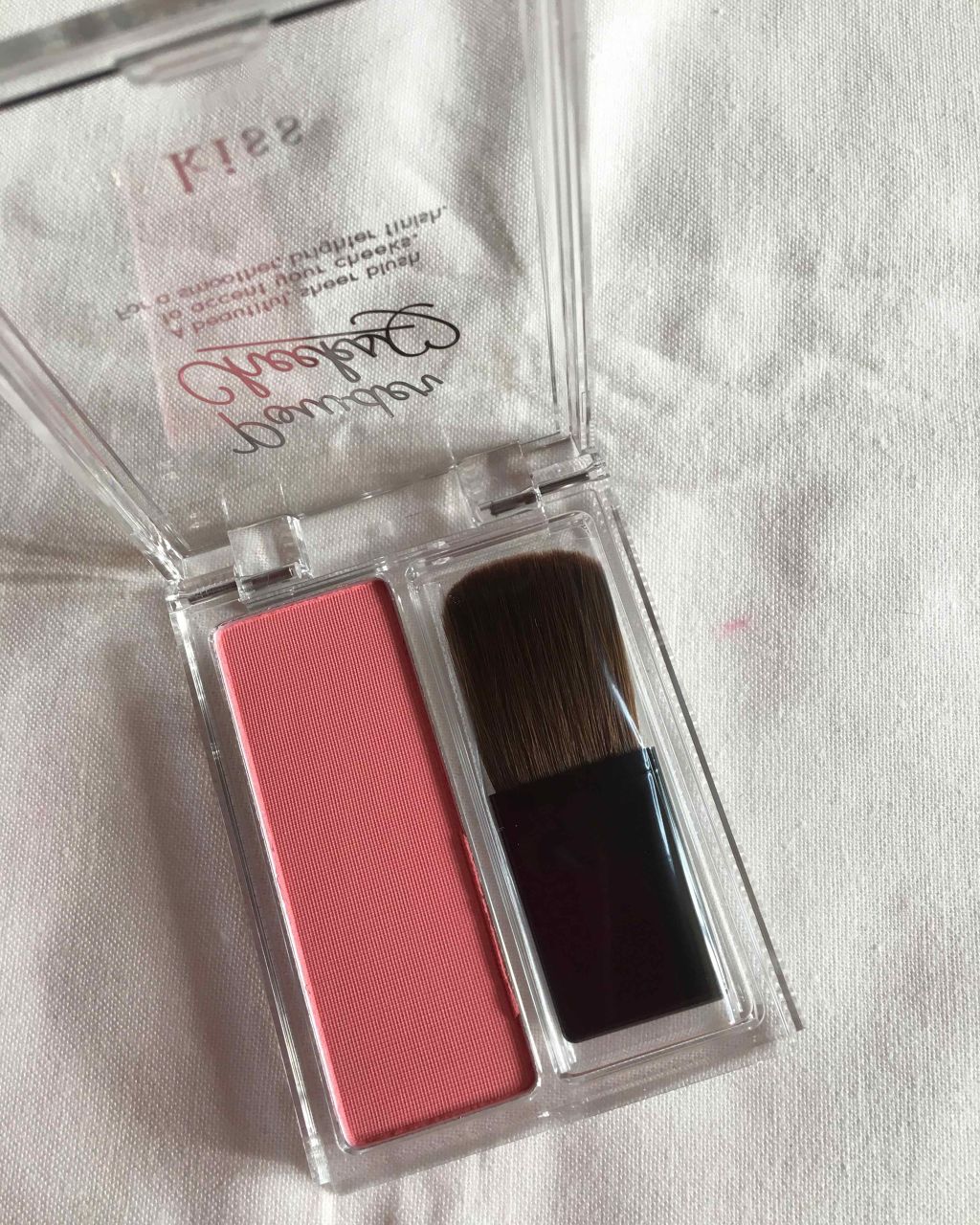 パウダーチークス/KiSS/パウダーチークを使ったクチコミ(1枚目)