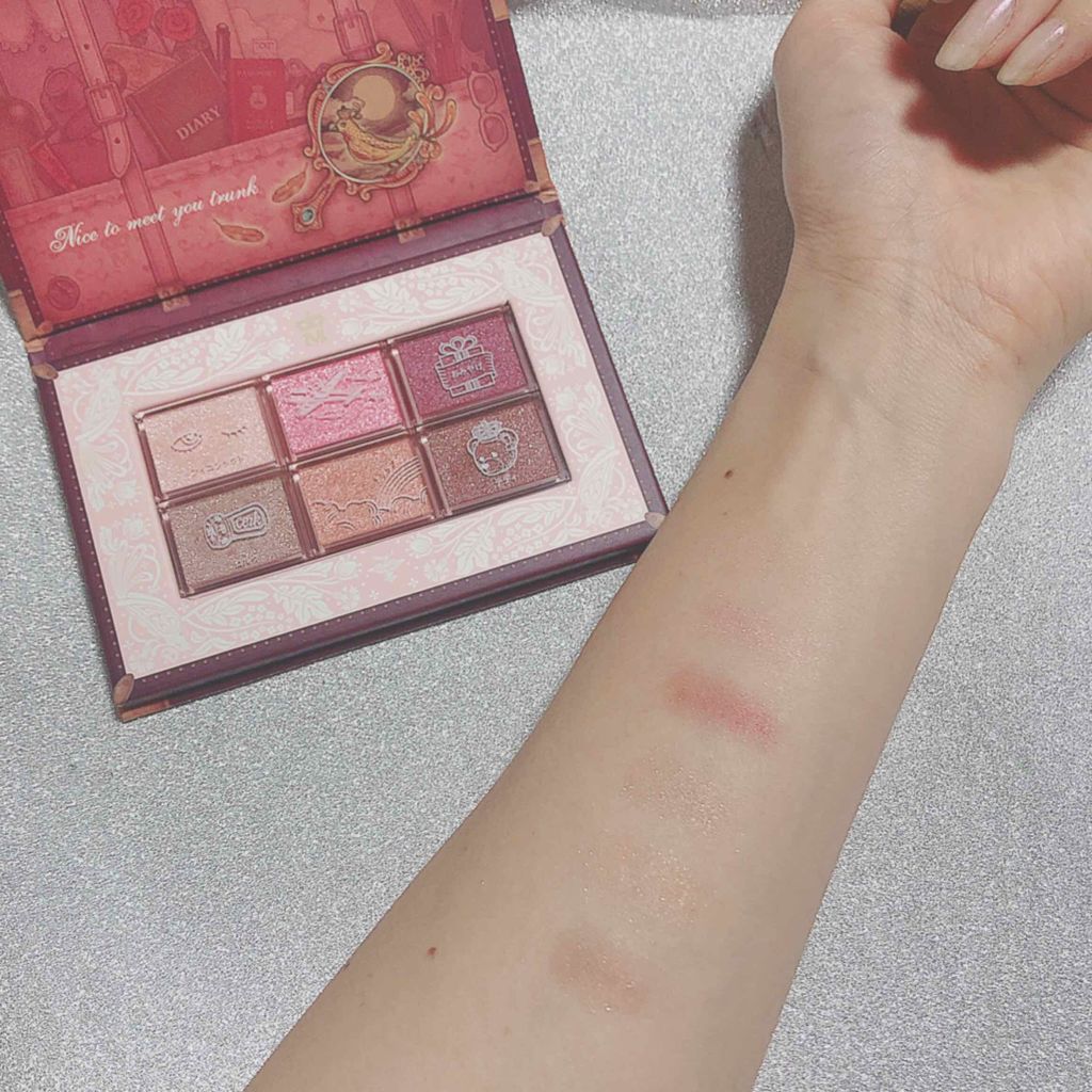 ナイストゥミーチュートランク/MAJOLICA MAJORCA/アイシャドウパレットを使ったクチコミ(4枚目)