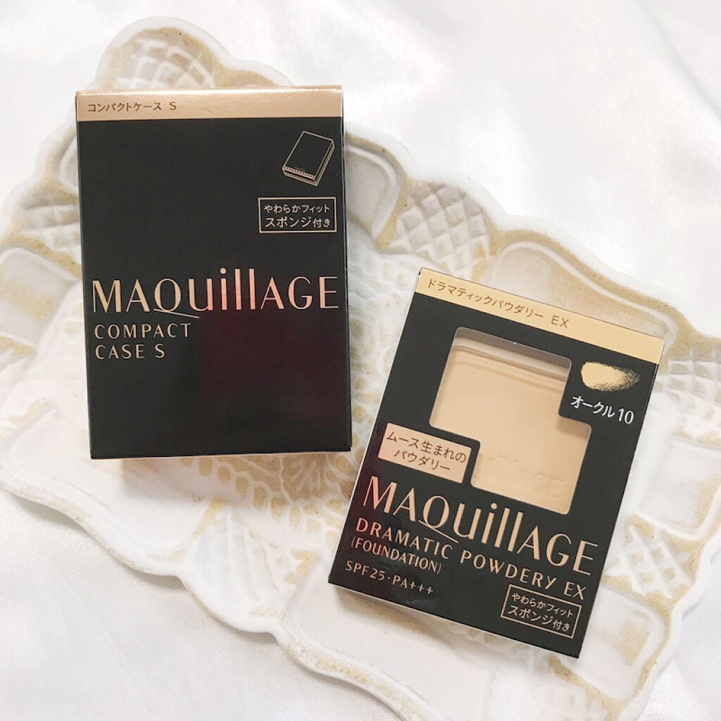 ドラマティックパウダリー EX/マキアージュ/パウダーファンデーションを使ったクチコミ(1枚目)