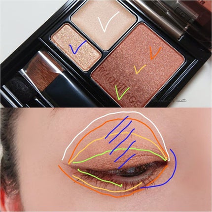 ドラマティックスタイリングアイズS/マキアージュ/アイシャドウパレットを使ったクチコミ(9枚目)