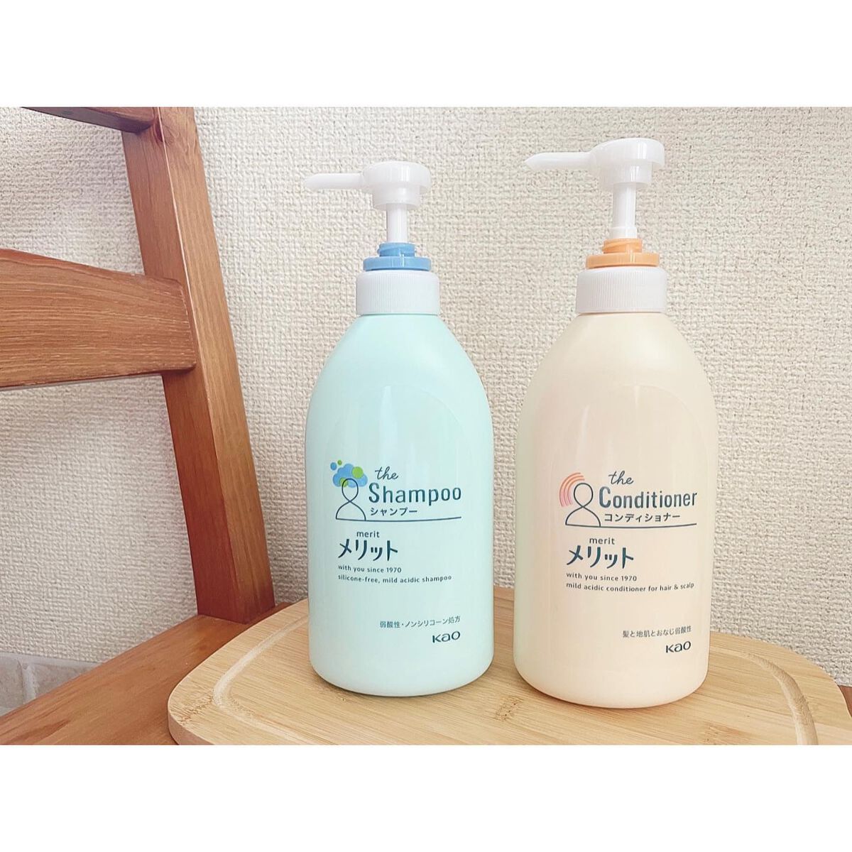 シャンプー／コンディショナー シャンプー ポンプ 480ml/メリット/市販シャンプーを使ったクチコミ（1枚目）