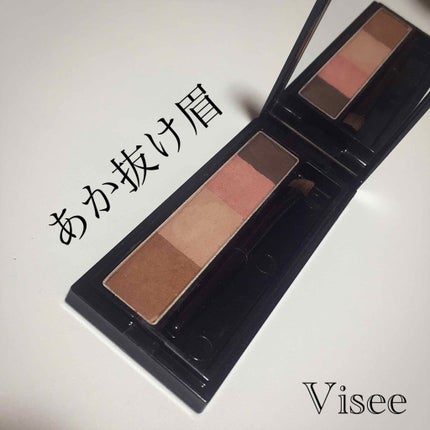 リシェ カラーリング アイブロウパウダー/Visée/パウダーアイブロウを使ったクチコミ(1枚目)