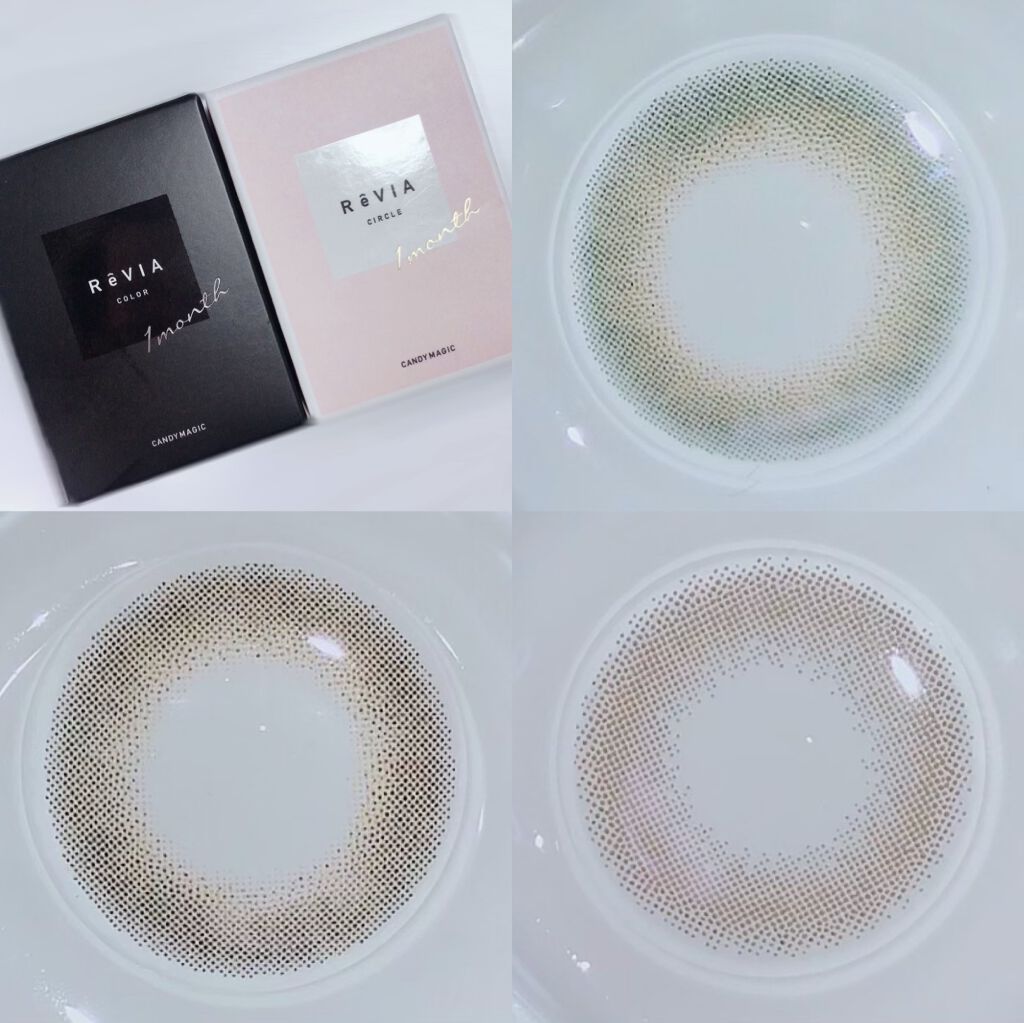 ReVIA 1month ReVIA1month[COLOR]/ReVIA/１ヶ月（１MONTH）カラコンを使ったクチコミ（3枚目）