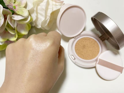 リンクルホワイトクッションファンデーション/コラリッチ/クッションファンデーションを使ったクチコミ(3枚目)