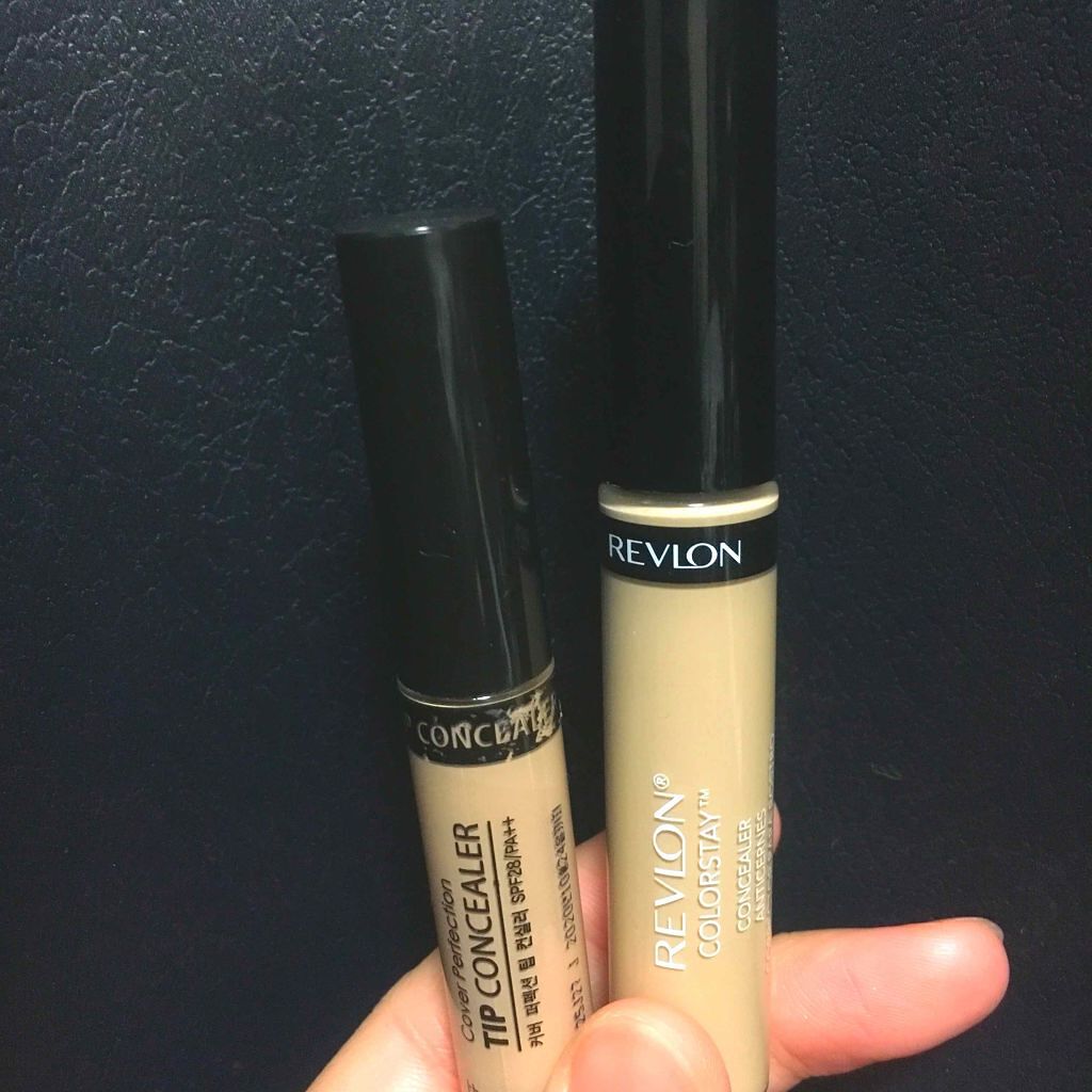 カラーステイ コンシーラー/REVLON/リキッドコンシーラーを使ったクチコミ（3枚目）