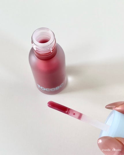 ジューシーベリープランピングリップオイル/TOCOBO/リップグロスを使ったクチコミ(2枚目)