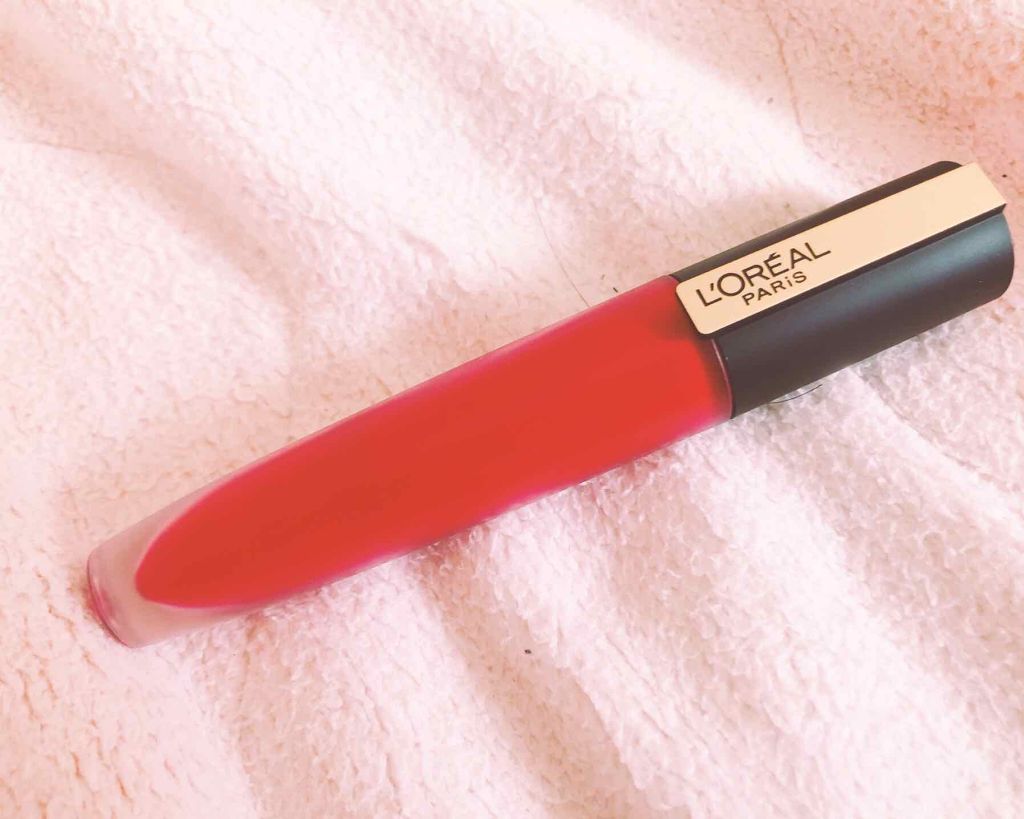 ルージュシグネチャー /ロレアル パリ/リップグロスを使ったクチコミ（1枚目）