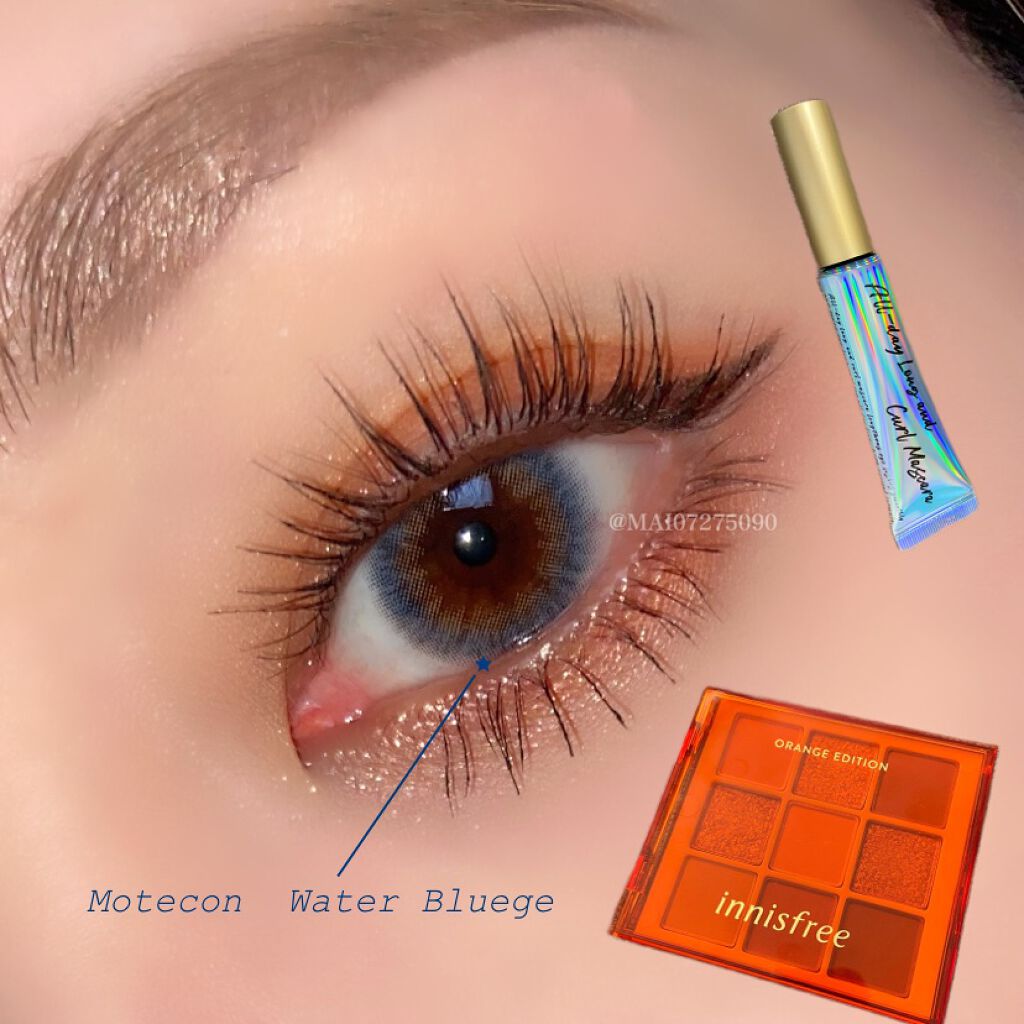 ジューシーオレンジパレット/innisfree/アイシャドウパレットを使ったクチコミ（1枚目）