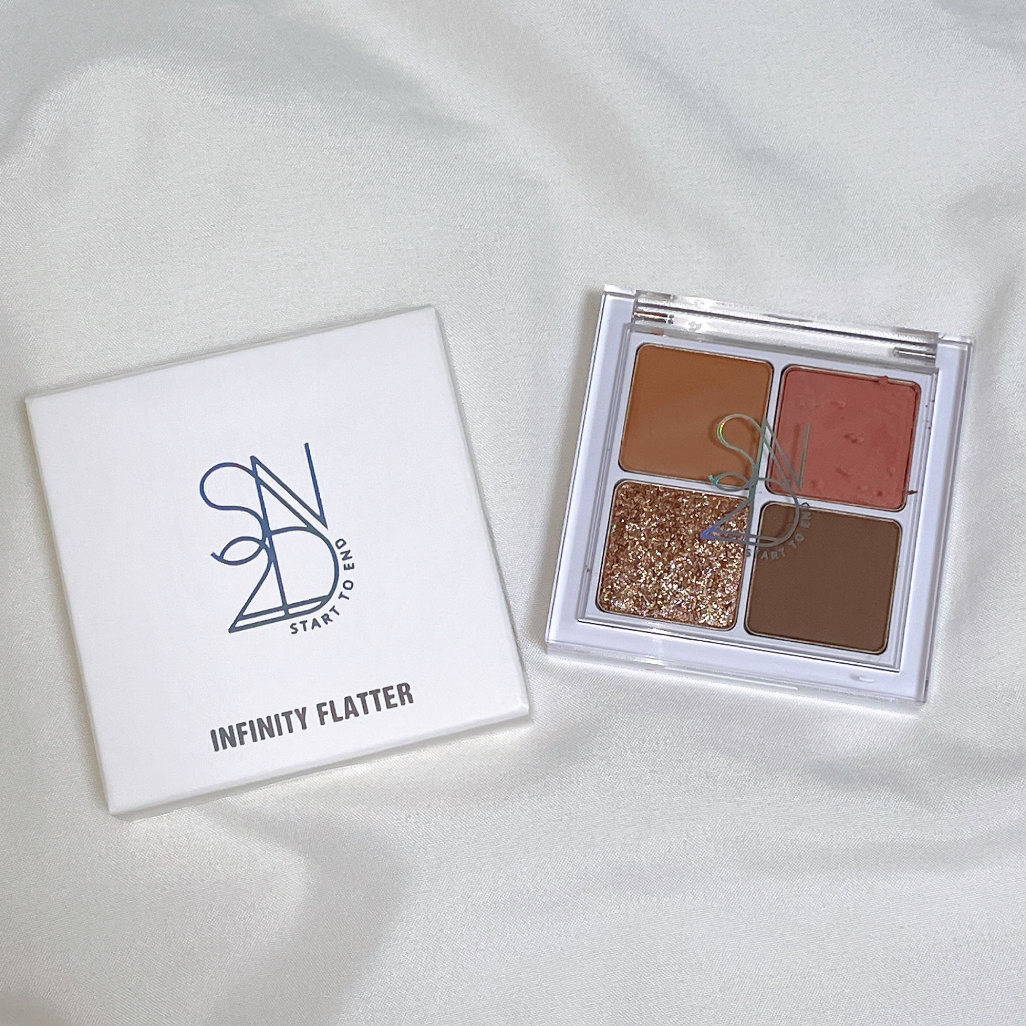 インフィニティフラター/S2ND/アイシャドウパレットを使ったクチコミ（1枚目）