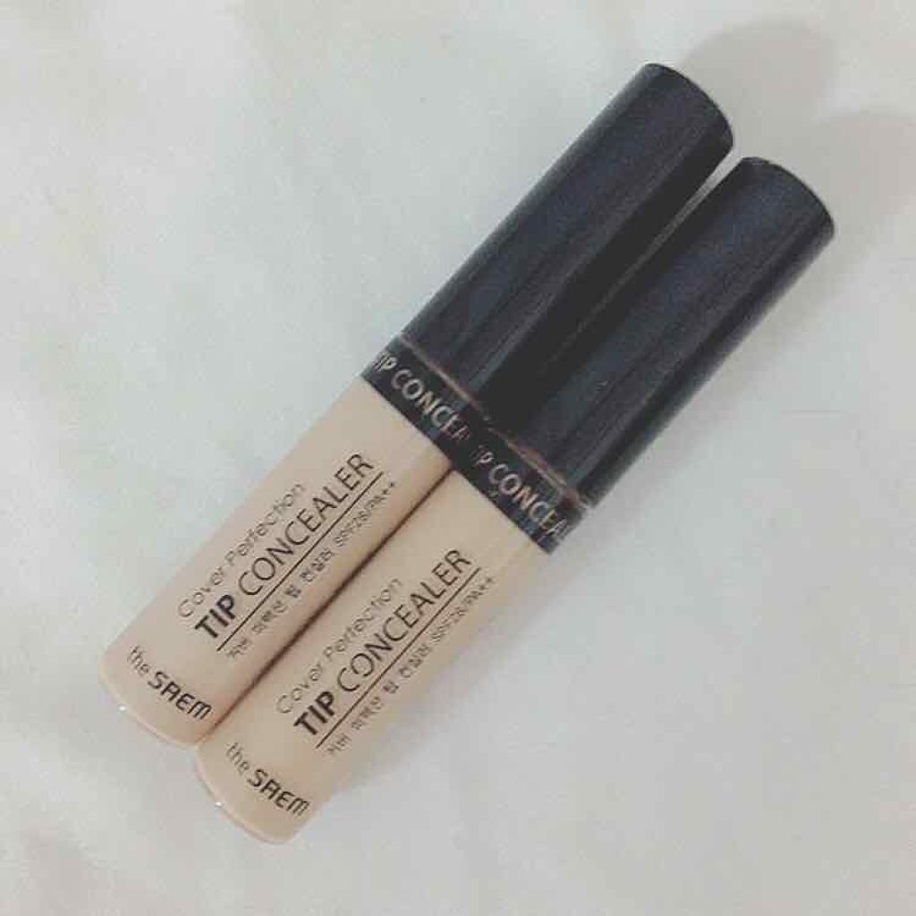 カバーパーフェクション チップコンシーラー/the SAEM/リキッドコンシーラーを使ったクチコミ(1枚目)