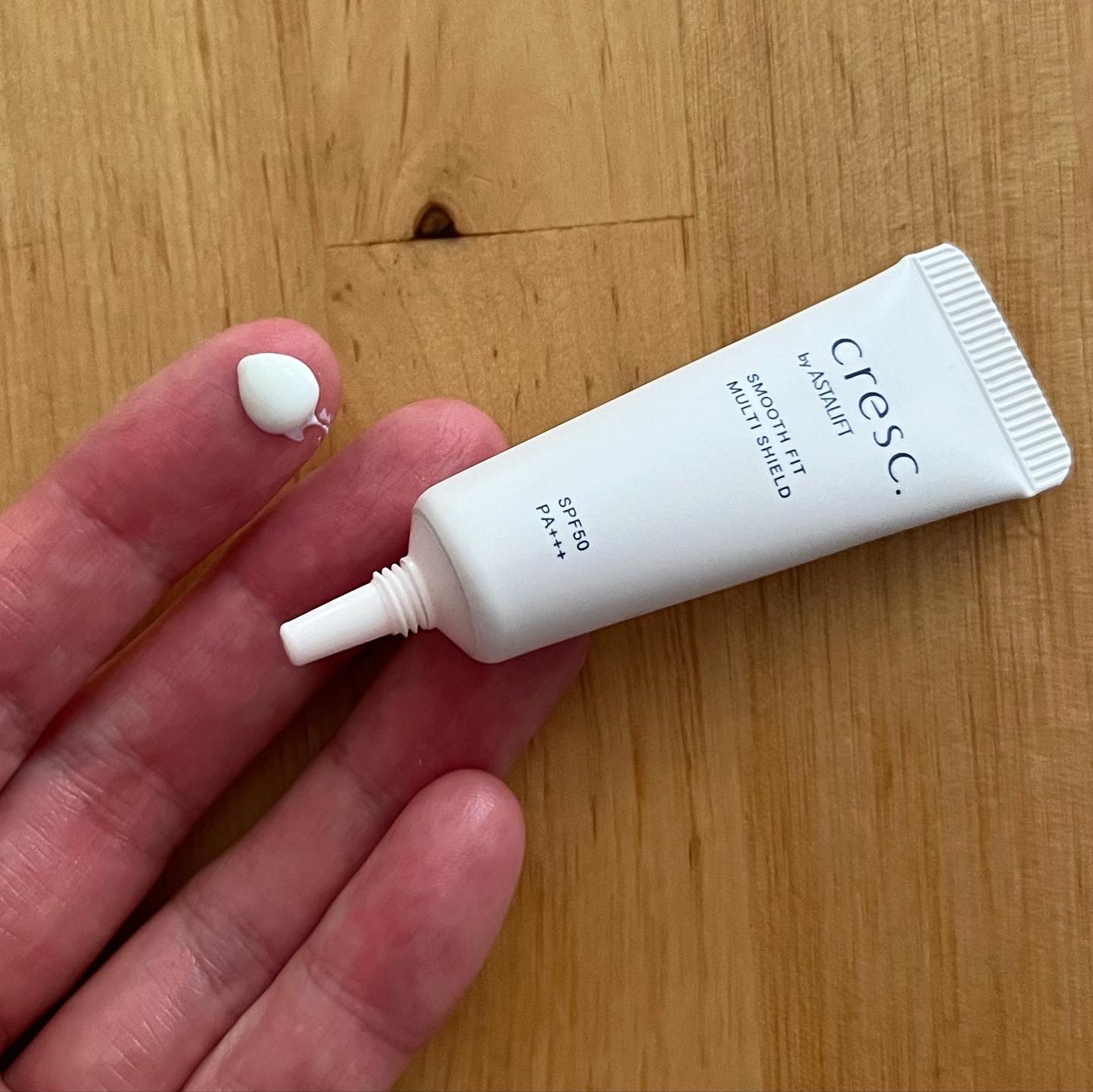 スムースフィット マルチシールド/cresc. by ASTALIFT/化粧下地を使ったクチコミ（3枚目）