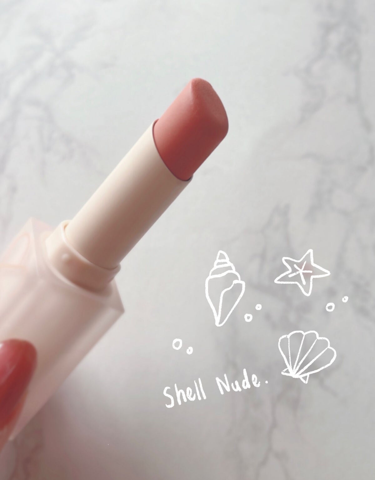 ゼロマットリップスティック/rom&nd/口紅を使ったクチコミ(2枚目)