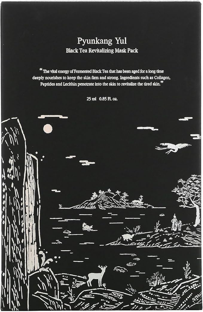 Pyunkang Yul ブラックティーリバイタライジング ビューティー マスク パック 