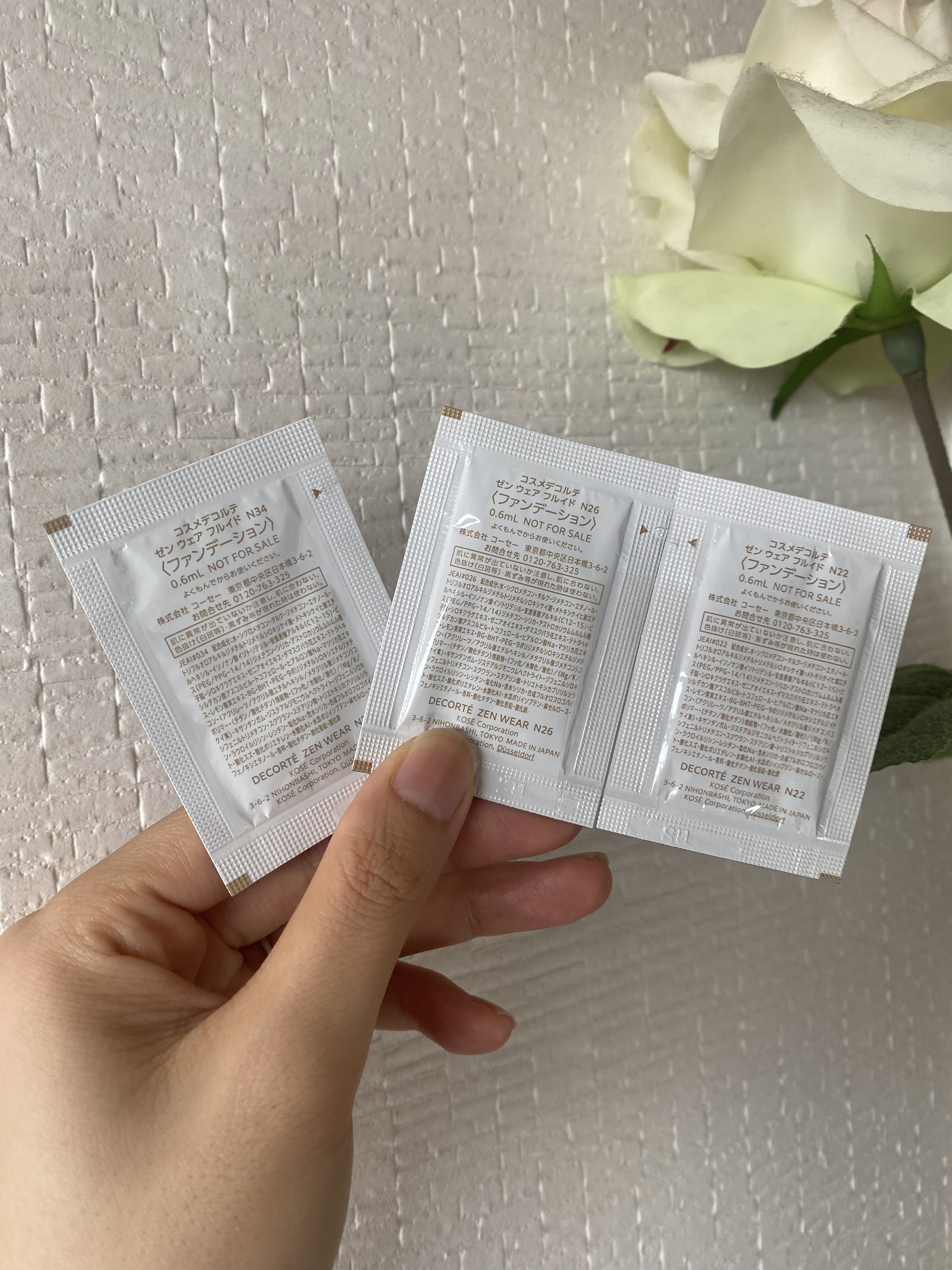 ゼン ウェア フルイド N22/DECORTÉ/リキッドファンデーションを使ったクチコミ（2枚目）