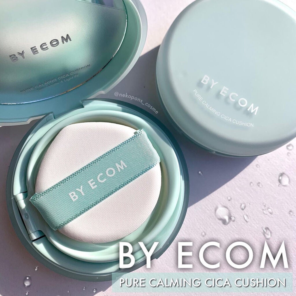 ピュアカーミングシカ クッションファンデーション/BY ECOM/クッションファンデーションを使ったクチコミ(1枚目)