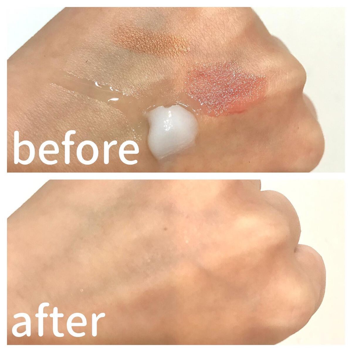 オイルクレンジングバーム ホワイトプレミアム/ONE STONE TWO BIRDS/クレンジングバームを使ったクチコミ(4枚目)