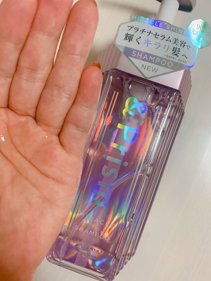 ミラクル シャイン シャンプー/ヘアトリートメント/&Prism/市販シャンプーを使ったクチコミ(2枚目)