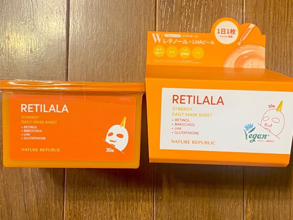 レチララ デイリーシートマスク/ネイチャーリパブリック/シートマスク・パックを使ったクチコミ(1枚目)